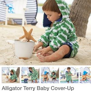 Pottery Barn Kids Alligator cover up